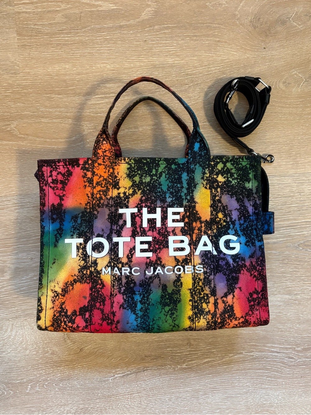 Medium Marc Jacobs “Rainbow Splatter Drip” 🌈🫟💧 The Tote Bag